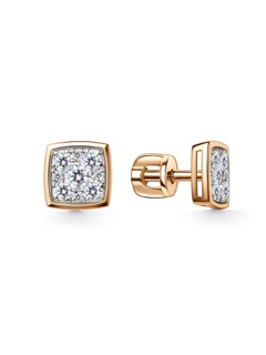 Серьги пусеты 2.23гр. GOLDSMITH